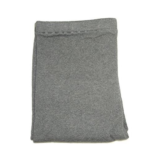 Paradise Silk pantaloni termici da uomo in maglia a costine in cashmere di seta, grigio chiaro, l