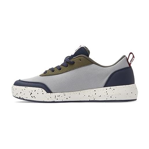 DC Shoes transitor, scarpe da ginnastica uomo, grigio melange navy, 38.5 eu