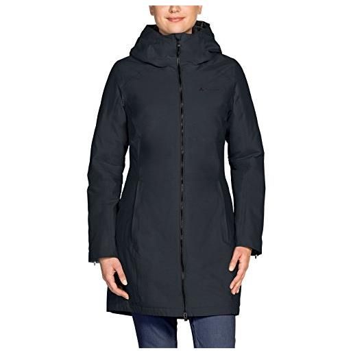 VAUDE - cappotto invernale da donna "annacy" 3 in 1, donna, cappotto invernale, 40578, nero phantom, 36