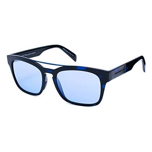 Italia Independent 0914-dha-022 occhiali da sole, nero/blu, 54 uomo