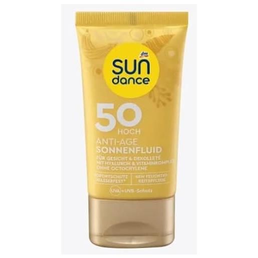 Sundance protezione solare per il viso, anti-età, spf 50, 50 ml