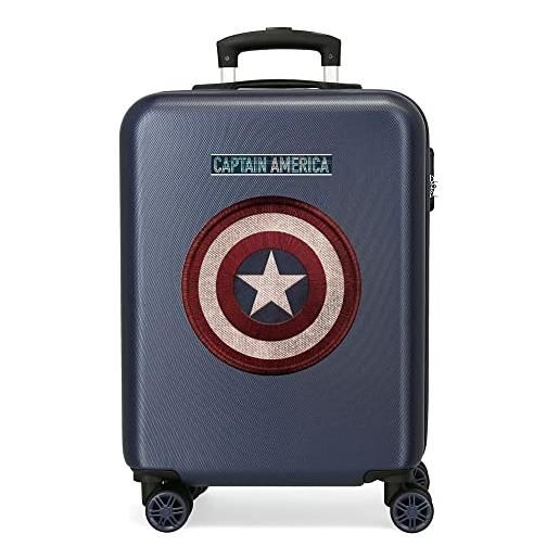 Marvel captain america valigia 38x55x20 cms azul