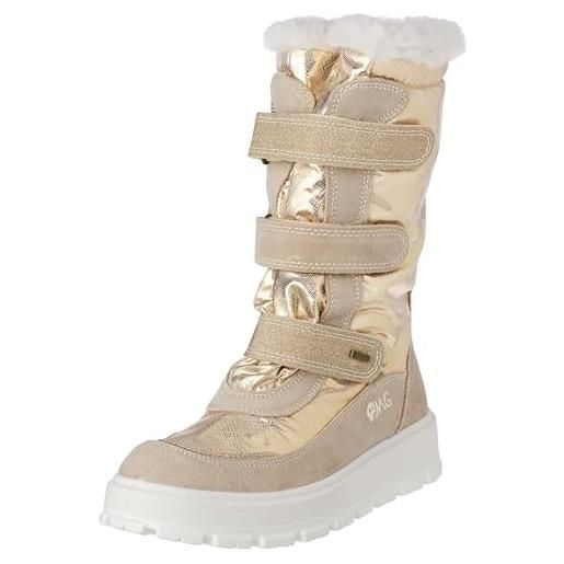 Primigi corinne gtx, stivali da neve donna, beige-oro, 34 eu