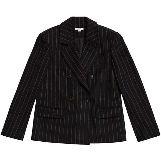 Jason Wu blazer doppiopetto gessato - nero