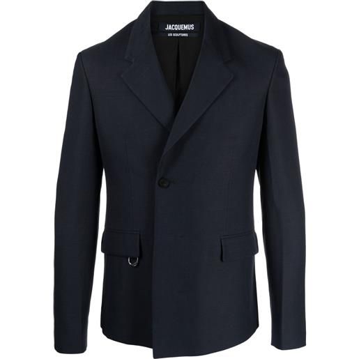 Jacquemus blazer la veste cabri - blu