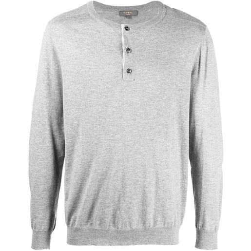 N.Peal maglione a girocollo - grigio