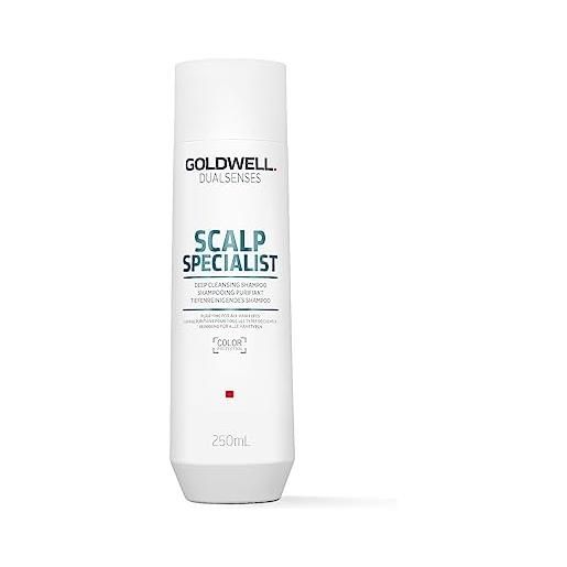 Goldwell dualsenses scalp specialist shampoo detergente profondo per cuoio capelluto sensibile e cap