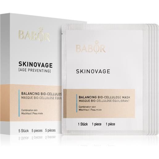 BABOR skinovage balancing bio-cellulose mask 5 pz
