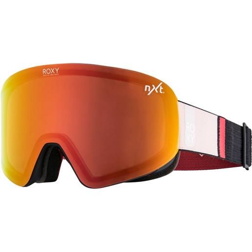 Roxy feelin nxt ski goggles rosso, nero