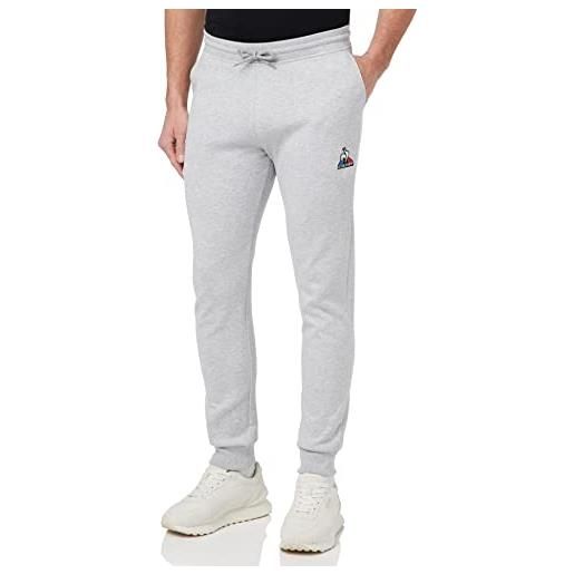 Le Coq Sportif pantaloni ess slim n°1 m mélange, grigio erica chiaro, m uomo