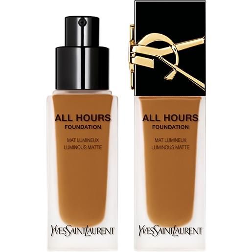 YVES SAINT LAURENT all hours foundation 24h dw4 fondotinta copertura completa 25 ml