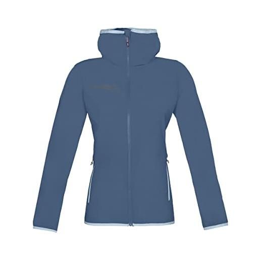 Rock Experience rewj06571-z407 solstice 2.0 hoodie softshell donna giacca 1344 china blue+2285 quiet tide s