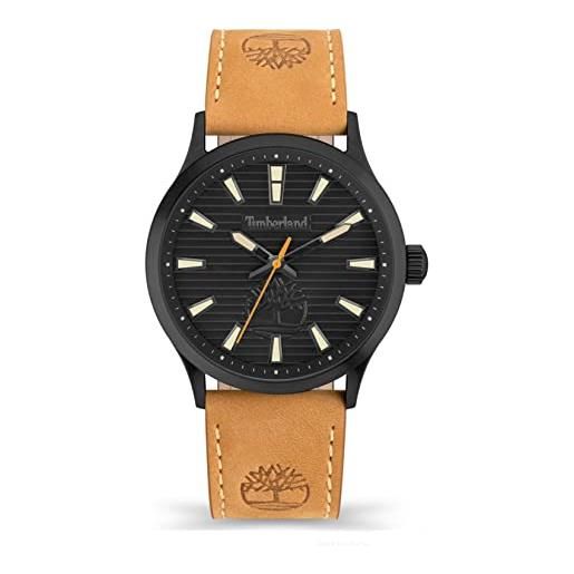 Timberland orologio analogueico quarzo uomo con cinturino in pelle tdwga2152003