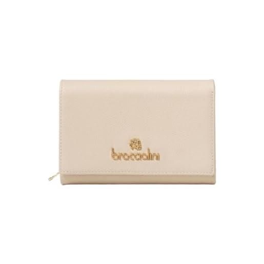Braccialini portafoglio con patta piccolo basic b17513ba beige