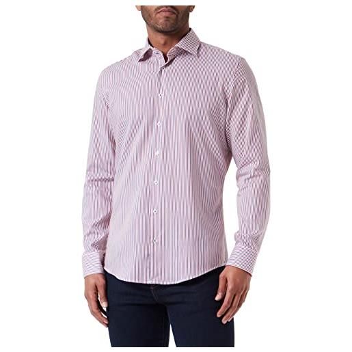 Seidensticker camicia slim fit a maniche lunghe maglietta, colore: rosso, 40 uomo