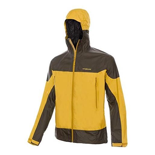 TRANGOWORLD rilton tf giacca da uomo, uomo, giacca, pc007663-30g-l, giallo senape/grigio (sombra oscura), l