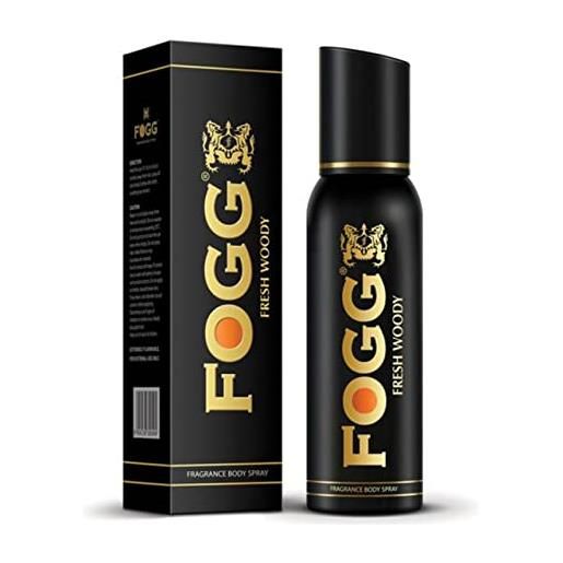 Fogg fresh woody black series perfume deodorant amasing fragrance for men collection fresh woody deo body spray 120ml by Fogg