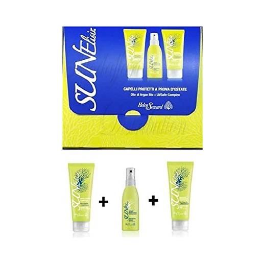 GENERICO kit doccia shampoo100ml+maschera rigenerante100ml+spray protettivo 75ml