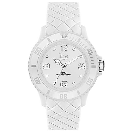 Ice-watch - ice sixty nine white - orologio bianco da donna con cinturino in silicone - 007269 (medium)