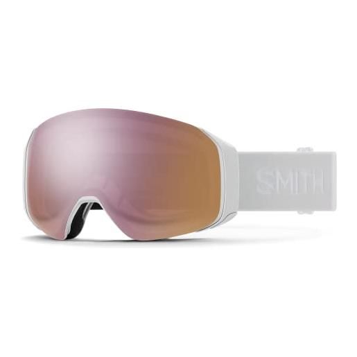 SMITH optics i/o mag s 4d ski- snowboardbrille white vapor 22 - chromapop everyday rose gold mirror neu