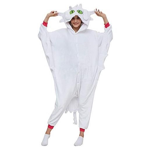 YAOMEI bambini kigurumi pigiama onesie, 2023 ragazza ragazzo unisex anime unicorno costumi camicie da notte cosplay halloween natale party costume attrezzatura sleepwear