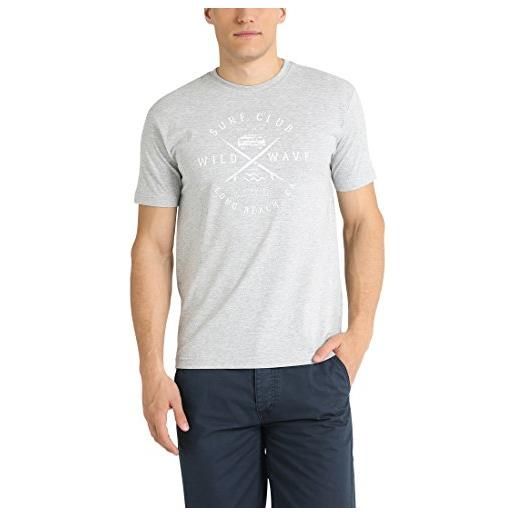 Ultrasport cruz t-shirt da uomo birk, grigio mélange, s