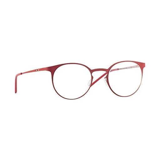 Italia Independent 5200 occhiali, cracklé black, 46 unisex-adulto