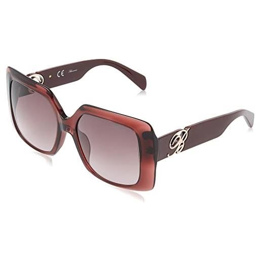 Blumarine sbm796 06pp sunglasses unisex combined, standard, 56