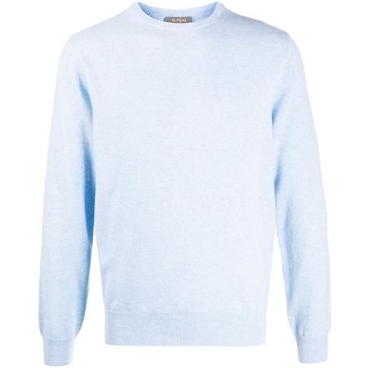 N.Peal maglione a girocollo - blu