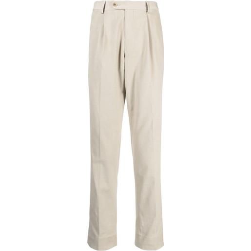 N.Peal pleated tailored trousers - toni neutri