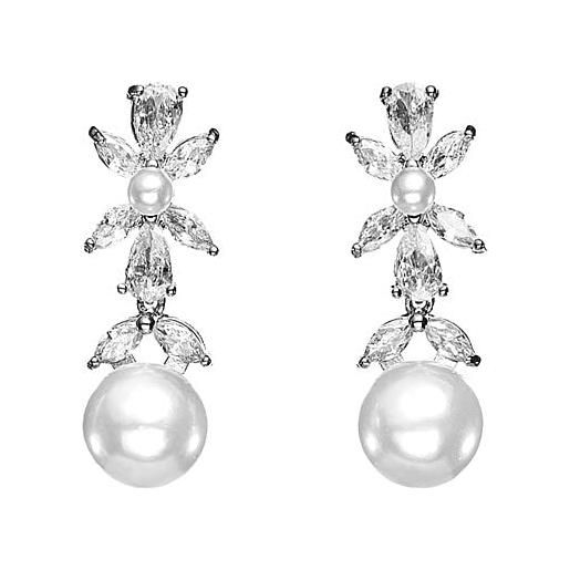 Ottaviani orecchini pendente donna Ottaviani elegance in acciaio - perle