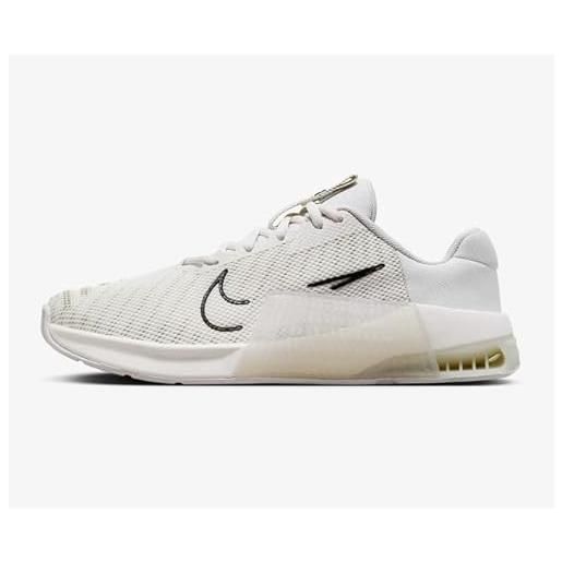 Nike metcon 9 amp, sneaker uomo, phantom/black-light bone, 40 eu