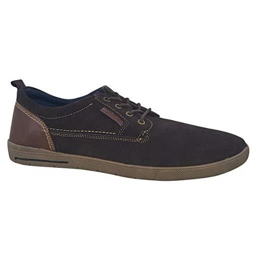 s.Oliver 5-5-13605-23, scarpe stringate derby uomo, marrone (dark brown 302), 40 eu