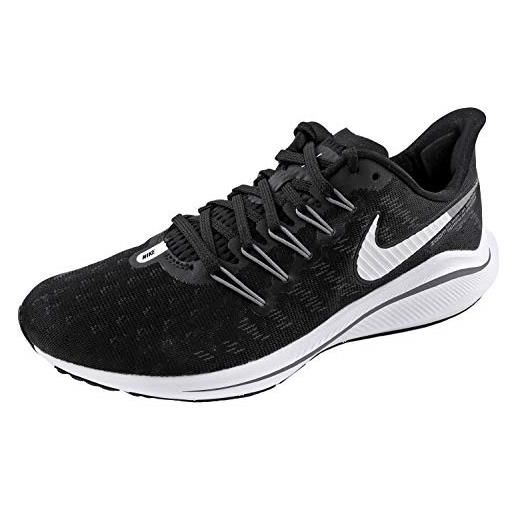 Nike wmns air zoom vomero 14, scarpe da running donna, nero (black/white/thunder grey 010), 36.5 eu