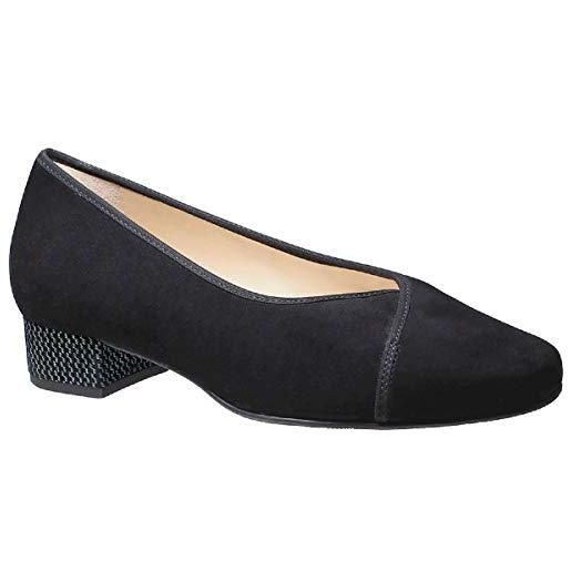 Hassia cordoba, scarpe décolleté donna, nero 0100, 36 eu larga