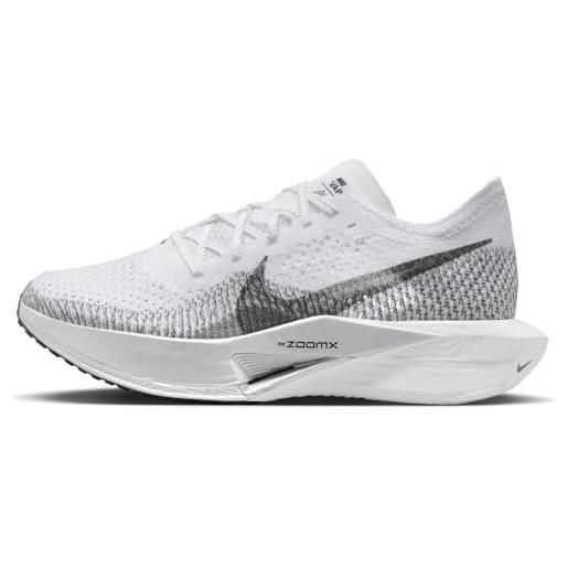 Nike w zoomx vaporfly next% 3, sneaker donna, white/dk smoke grey-particle grey, 37.5 eu