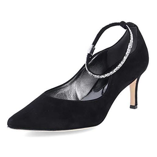 Högl gracious, scarpe con cinturino alla caviglia donna, nero (schwarz 0100), 38.5 eu