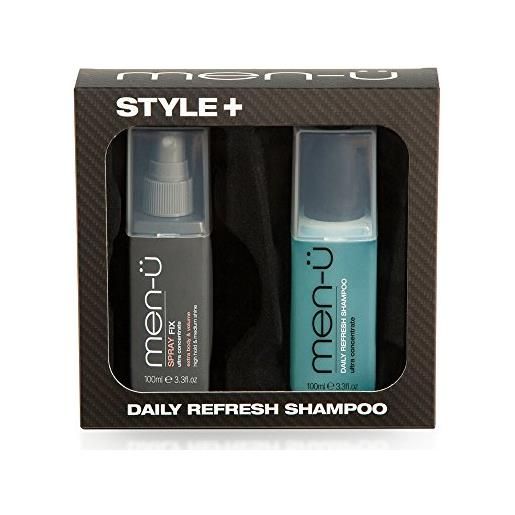 men-ü fix spray 100 ml con free daily refresh shampoo 100 ml