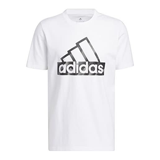 Adidas m future tee, t-shirt uomo, bianco