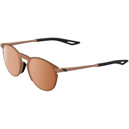 100percent legere round sunglasses marrone hiper copper mirror/cat3
