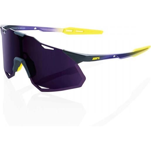 100percent hypercraft xs sunglasses nero dark purple lens/cat3