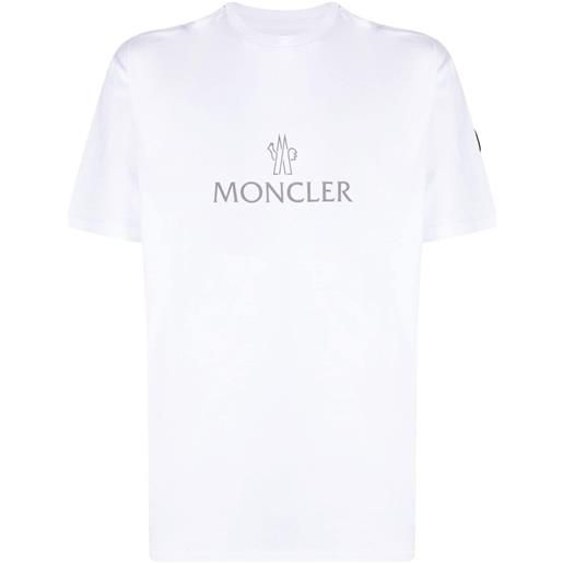 Moncler t-shirt con stampa - bianco
