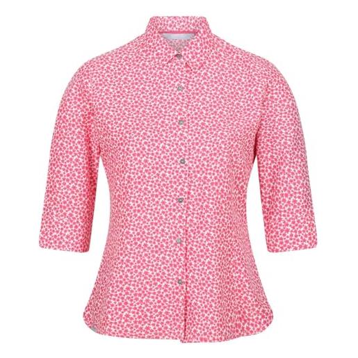 Regatta nimis iv t-shirt, tropical pink floral, 12 unisex-adulto