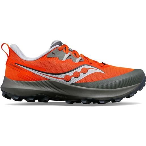 Saucony peregrine 14 trail running shoes arancione eu 40 uomo