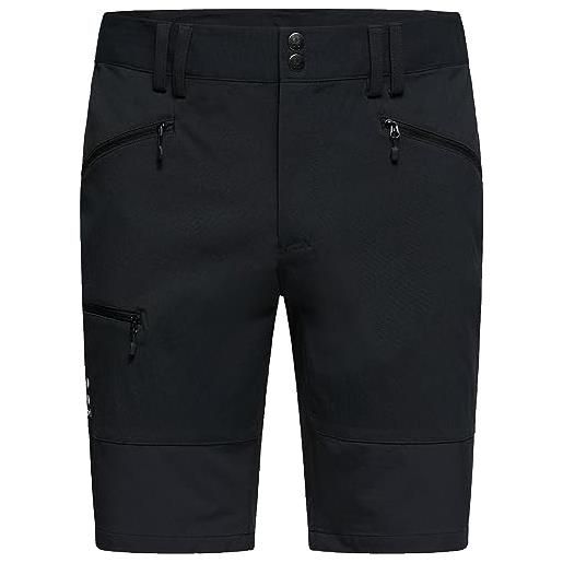 Haglöfs 605444_2cx mid slim shorts men pantaloncini uomo magnetite/true black taglia 52