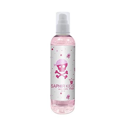 PARFUMS SAPHIR kids pink - eau de toilette en spray para niñas - 300 ml
