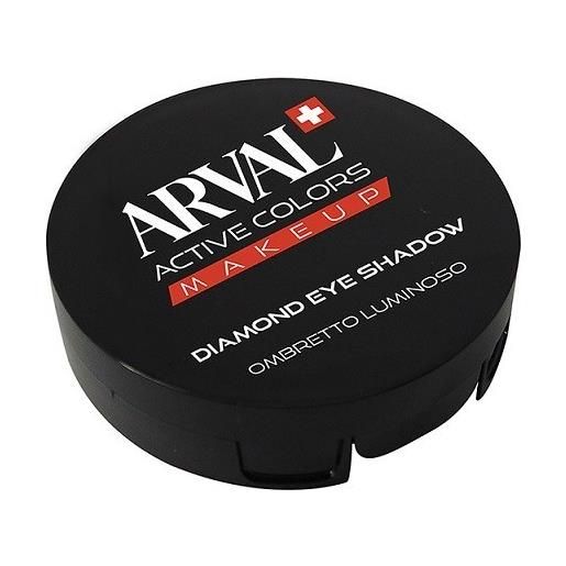 Arval diamond eye shadow - ombretto luminoso n. 04 grigio scuro perlato