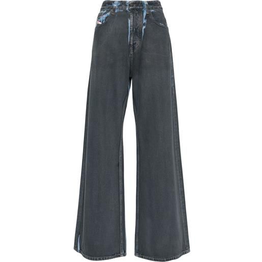 Diesel jeans d-sire a gamba ampia 1996 - grigio