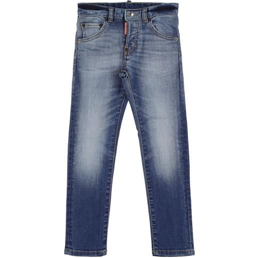 DSQUARED2 jeans in denim washed stretch