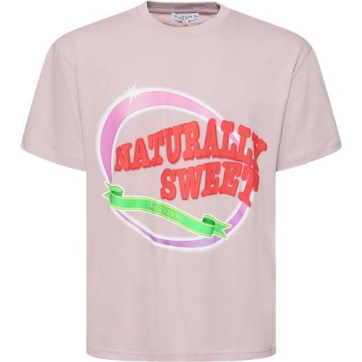 JW ANDERSON t-shirt naturally sweet in jersey di cotone